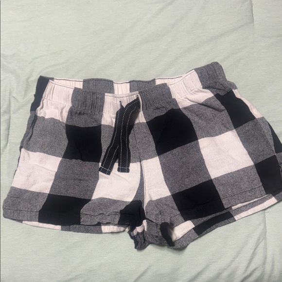 Old Navy Pants - Old Navy Black and White Checkered High Waist Shorts